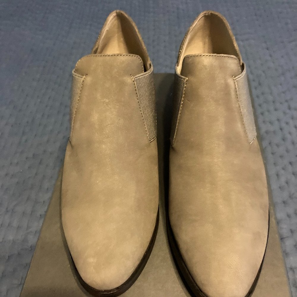 EILEEN FISHER NUBUCK PERRY BOOTIES